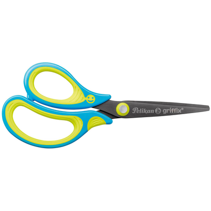 Artikelbild 3 für Pelikan Linkshänder-Papierschere griffix® blau-gelb 14,0 cm, Artikelnummer 708604