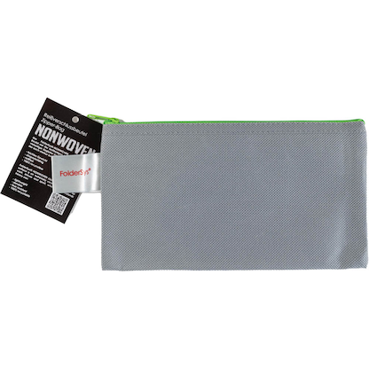 Artikelbild 4 für FolderSys Reißverschlussbeutel grau/grün 0,15 mm, 1 St., Artikelnummer 373116