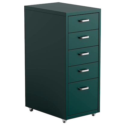 Artikelbild für FlexiSpot Rollcontainer grün 5 Auszüge 28,0 x 41,0 x 69,0 cm, Artikelnummer 656419