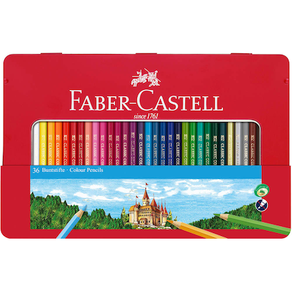 Artikelbild 12 für FABER-CASTELL Classic Buntstifte farbsortiert, 36 St., Artikelnummer 157377