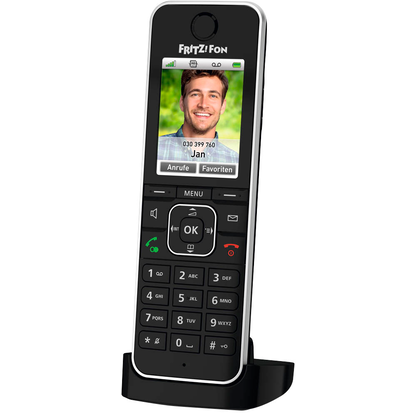 Artikelbild 2 für AKTION: 3 FRITZ! FRITZ!Fon C6 Zusatz-Mobilteile schwarz, Artikelnummer 638967