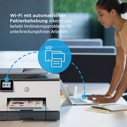 Artikelbild 6 für HP OfficeJet Pro 9022e All-in-One 4 in 1 Tintenstrahl-Multifunktionsdrucker weiß, HP Instant Ink-fähig, Artikelnummer 463681
