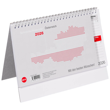 Artikelbild 4 für Heye Tischquerkalender Wochenplanung 2026, Artikelnummer 551067