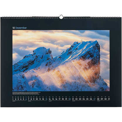 Artikelbild 13 für KUNTH Monats-Wandkalender Fazinierende Alpen 2026, Artikelnummer 575869