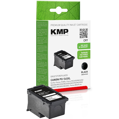 Artikelbild 10 für KMP C97 schwarz Druckkopf kompatibel zu Canon PG-545 XL, Artikelnummer 201982