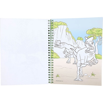 Artikelbild 6 für DEPESCHE Dino World Malbuch, Artikelnummer 843662