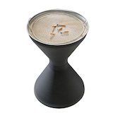Artikelbild 1 für APS DIABOLO Standaschenbecher schwarz, Artikelnummer 194777
