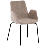 Artikelbild 1 für Mayer Besuchersessel myHELIOS mauve schwarz Stoff, 1 St., Artikelnummer 174462