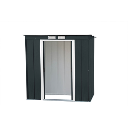 Artikelbild 3 für tepro Gerätehaus Pent Roof Eco 6x4, anthrazit, Artikelnummer 328999