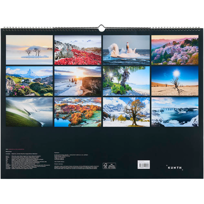 Artikelbild 14 für KUNTH Monats-Wandkalender Farbenprächtige Jahreszeiten 2026, Artikelnummer 575856