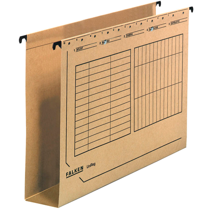 Artikelbild 2 für 25 FALKEN Hängesammler natronbraun Boden: 6,0 cm, Artikelnummer 633412