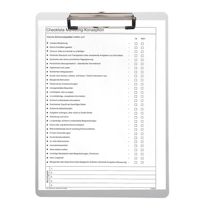 Artikelbild 10 für MAUL Klemmbrett 2352808 DIN A4 silber Aluminium, 1 St., Artikelnummer 853515