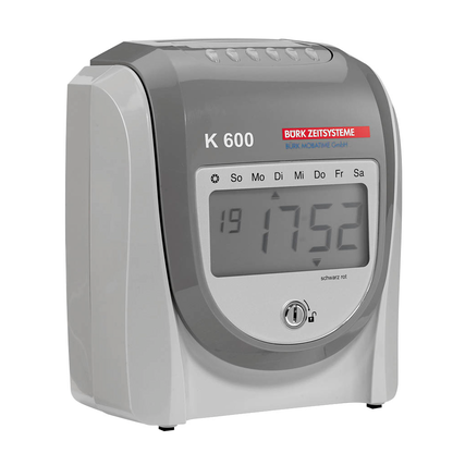 Artikelbild 2 für AKTION: BÜRK MOBATIME K 600 Stempeluhr + GRATIS 500 Stempelkarten, Artikelnummer 384311