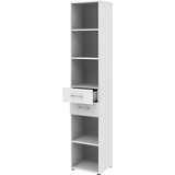 Artikelbild 1 für röhr Regalschrank direct.office, 859W641000 weiß 40,0 x 34,4 x 212,5 cm, Artikelnummer 467953