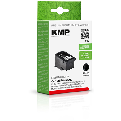 Artikelbild 2 für KMP C97 schwarz Druckkopf kompatibel zu Canon PG-545 XL, Artikelnummer 201982