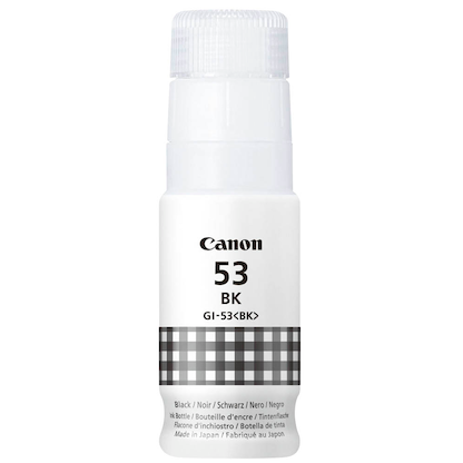 Artikelbild 4 für Canon GI-53 BK/C/M/Y/R/G schwarz, cyan, magenta, gelb, rot, grau Tintenflaschen, 6er-Set, Artikelnummer 876534