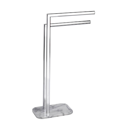 Artikelbild 3 für WENKO Handtuchständer Onyx silber, Artikelnummer 804783