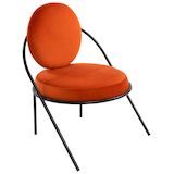 Artikelbild 1 für meet powered by PAPERFLOW Sessel SATURNE rost schwarz Stoff, 1 St., Artikelnummer 231539