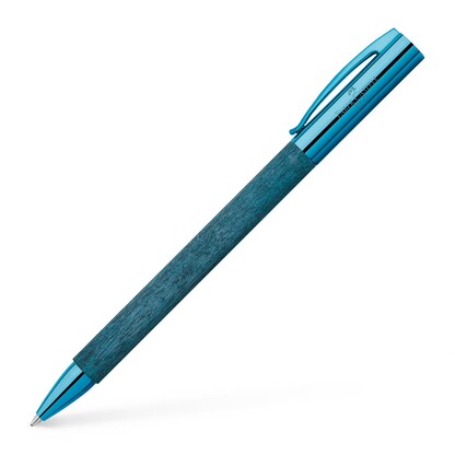 Artikelbild 4 für FABER-CASTELL Kugelschreiber Ambition blue wood, Schreibfarbe: schwarz, 1 St., Artikelnummer 443339