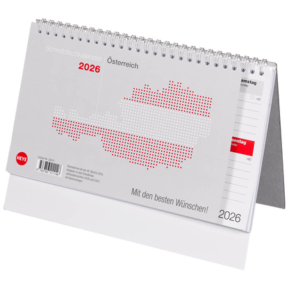 Artikelbild 2 für Heye Tischquerkalender Wochenplanung 2026, Artikelnummer 551067