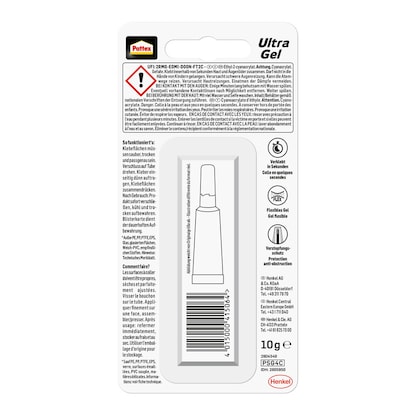 Artikelbild 9 für Pattex Ultra Gel Sekundenkleber 10,0 g, Artikelnummer 724639