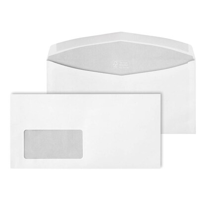 Artikelbild 16 für ÖKI Kuvertierhüllen Natur DIN lang mit Fenster recycling-weiß nassklebend 1.000 St., Artikelnummer 337566