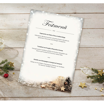 Artikelbild 4 für SIGEL Weihnachtsbriefpapier Christmas Candle Motiv DIN A4 90 g/qm 25 Blatt, Artikelnummer 338378