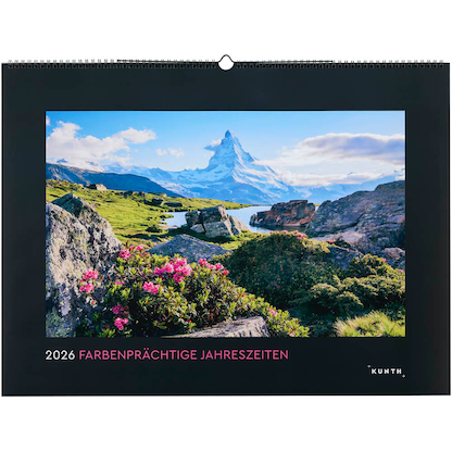 Artikelbild 16 für KUNTH Monats-Wandkalender Farbenprächtige Jahreszeiten 2026, Artikelnummer 575856