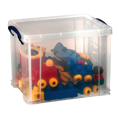 Artikelbild für Really Useful Box Aufbewahrungsbox 19,0 l transparent 39,5 x 25,5 x 29,0 cm, Artikelnummer 253880