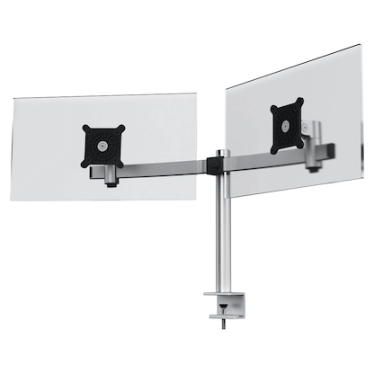 Artikelbild 23 für DURABLE Monitor-Halterung 508523 silber für 2 Monitore, Tischklemme, Artikelnummer 182987
