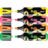 Artikelbild 1 für maped FLUO PEPS FLEX Textmarker farbsortiert, 4 St., Artikelnummer 701712