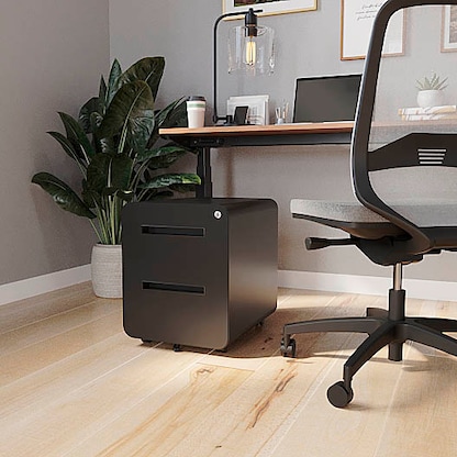 Artikelbild 3 für BISLEY EasyRoll Rollcontainer schwarz 2 Auszüge 40,0 x 50,0 x 50,0 cm, Artikelnummer 509848