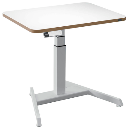 Artikelbild 9 für AKTION: LEITZ Ergo elektrisch höhenverstellbarer Schreibtisch weiß rechteckig, A-Fuß-Gestell weiß 80,0 x 60,0 cm mit 25 Euro CashBack, Artikelnummer 408338