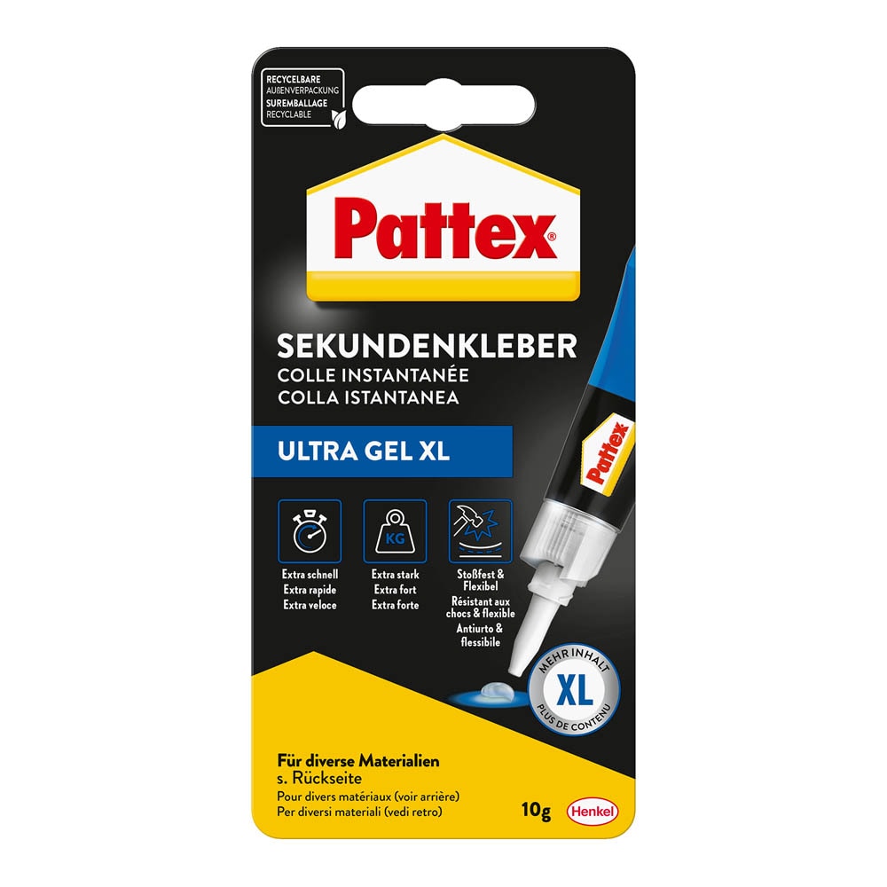 Pattex Sekundenkleber Ultra Gel