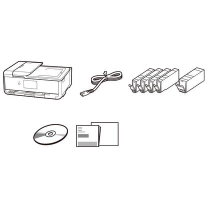 Artikelbild 15 für Canon PIXMA TS9551C 3 in 1 Tintenstrahl-Multifunktionsdrucker weiß, Artikelnummer 592776