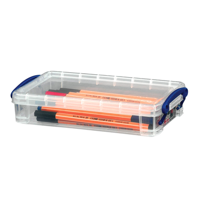 Artikelbild 4 für AKTION: Really Useful Box Aufbewahrungsbox 0,55 l transparent 22,0 x 10,0 x 4,0 cm, Artikelnummer 728059