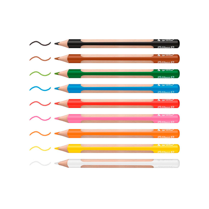 Artikelbild 3 für Pelikan griffix® Buntstifte farbsortiert, 10 St., Artikelnummer 274627
