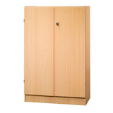 Artikelbild 1 für HAMMERBACHER Aktenschrank 6550, V6550/6/6/SG buche 2 Fachböden 80,0 x 42,0 x 127,0 cm, Artikelnummer 866362