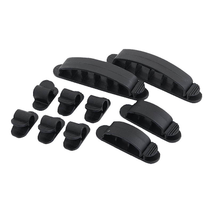 Artikelbild 4 für 10 LogiLink Kabelclips schwarz, Artikelnummer 458974