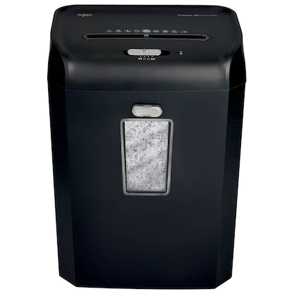 Artikelbild 3 für Rexel ProMax RSX1035 Aktenvernichter mit Partikelschnitt P-4, 4 x 40 mm, bis 10 Blatt, schwarz, Artikelnummer 437081