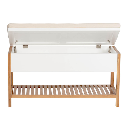 Artikelbild 5 für WENKO Schuhbank Finja 50719800 braun Holz 90,0 cm, Artikelnummer 816803