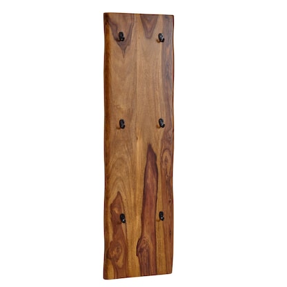 Artikelbild 14 für WOHNLING Wandgarderobe WL6.548 sheesham Holz 6 Haken 40,0 x 140,0 cm, Artikelnummer 909562