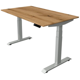 Artikelbild 1 für Kerkmann Move 4 elektrisch höhenverstellbarer Schreibtisch eiche rechteckig, T-Fuß-Gestell silber 140,0 x 80,0 cm, Artikelnummer 997161