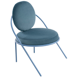 Artikelbild 1 für meet powered by PAPERFLOW Sessel SATURNE blau Stoff, 1 St., Artikelnummer 231677