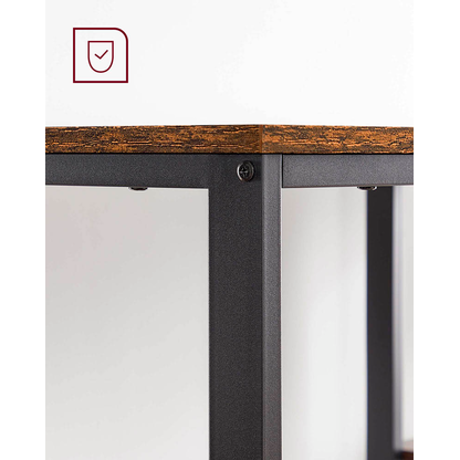 Artikelbild 8 für VASAGLE Schreibtisch braun rechteckig, 4-Fuß-Gestell schwarz 120,0 x 60,0 cm, Artikelnummer 291959