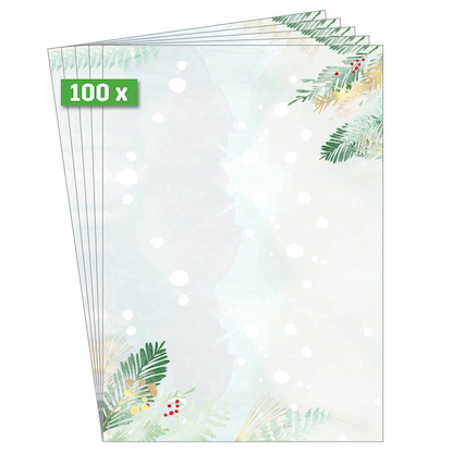 Artikelbild 23 für SIGEL Weihnachtsbriefpapier Christmas Forest Motiv DIN A4 90 g/qm 100 Blatt, Artikelnummer 338396