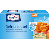 Artikelbild 1 für 40 Toppits Gefrierbeutel 1,0 l, Artikelnummer 441679