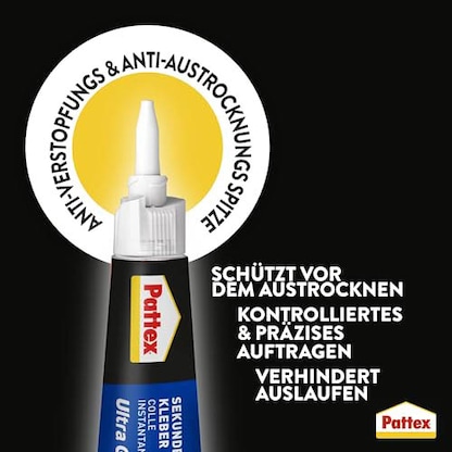 Artikelbild 7 für Pattex Ultra Gel Sekundenkleber 10,0 g, Artikelnummer 724639