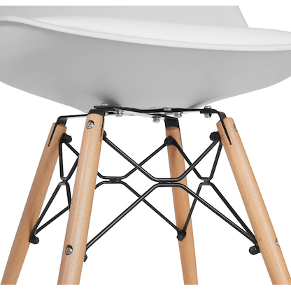 Artikelbild 9 für 2 meet powered by PAPERFLOW Schalenstühle Dogewood CHDOGEX2.23.13 weiß Kunststoff, Artikelnummer 518454