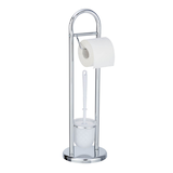Artikelbild 1 für WENKO WC-Garnitur Siena chrom Metall, Artikelnummer 665602